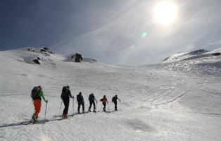 Skitourenwoche 2014 im Ultental Skitourenwoche 2014
